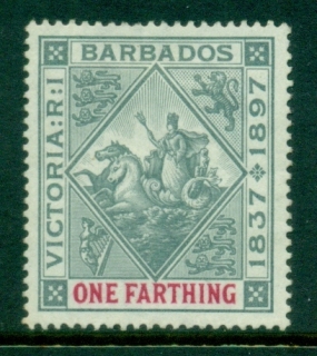 Barbados-1897-QV-Silver-Jubilee-0-25d-MNG