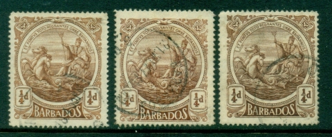 Barbados-1916-18-Seal-of-the-Colony-0-25d-3xshades-FU