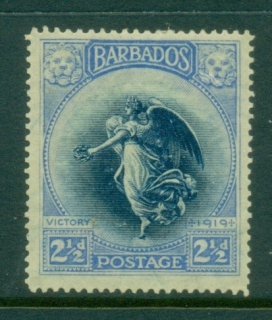 Barbados-1920-Victory-Issue-2-5d-MLH_1