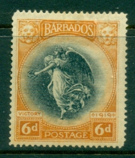 Barbados-1920-Victory-Issue-6d-MLH_1-2