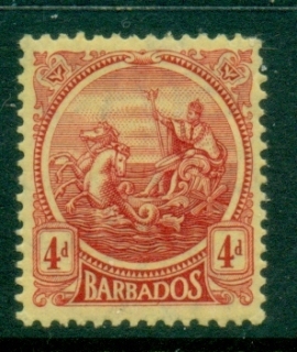 Barbados-1921-24-Badge-of-Colony-4d-MLH