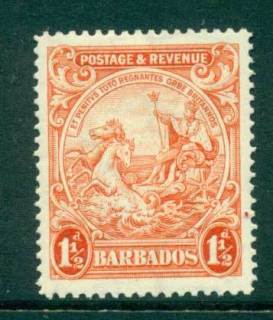 Barbados-1925-35-1-1-2d-Seal-of-the-Colony-MLH-lot55041