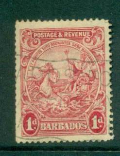 Barbados-1925-35-1d-Seal-of-the-Colony-Perf-135x-12-jpg-5-ex-booklet-FU-lot55040