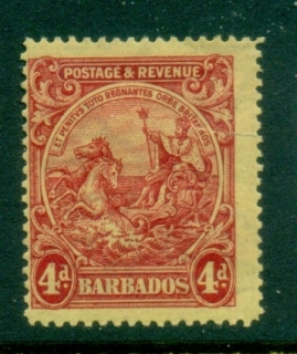 Barbados-1925-35-Badge-of-the-Colony-4d-MLH