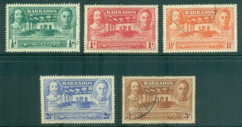 Barbados-1938-Tercentenary-of-General-Assembly-FU-lot79269