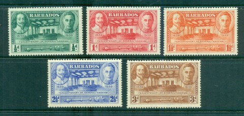 Barbados-1939-Tercentenary-General-Assembly-MLH-lot80767