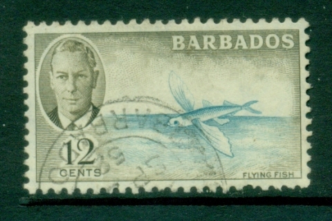 Barbados-1950-KGVI-Pictorial-12c-FU