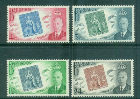 Barbados-1952-Stamp-centenary-Lot55187