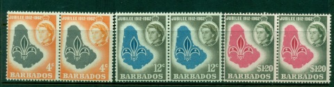 Barbados-1962-Boy-Scouts-50th-Anniversary-Pr-MUH