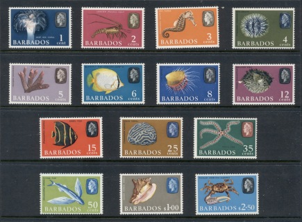 Barbados-1965-QEII-Pictorials