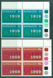 Barbados-1967-ILO-Intl-jpg-Labour-Org-Blk4-MUH