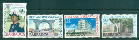 Barbados-1967-Indeendence-1st-Anniv-jpg-MUH