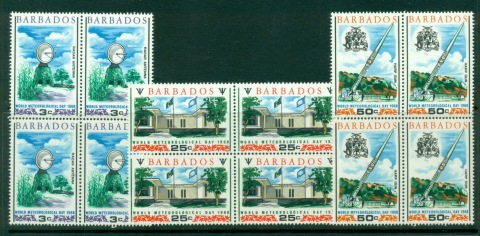 Barbados-1968-World-meterological-day-blk4-MUH