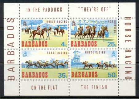 Barbados-1969-Horse-racing-MS-MLH