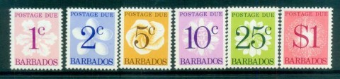 Barbados-1976-Postage-Dues-MLH-lot80851