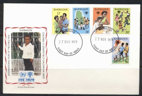 Barbados-1979-IYC-International-year-of-the-Child-FDC