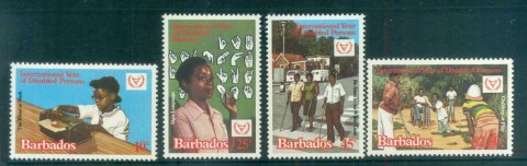 Barbados-1981-Intl-jpg-Year-of-the-Disabled-MLH-lot80807