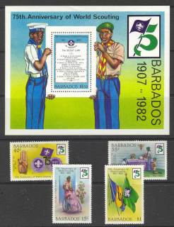 Barbados-1982-Scouts-MS-MUH-Lot11974