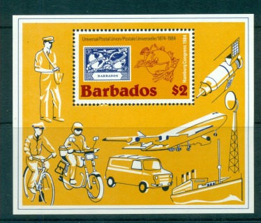 Barbados-1984-UPU-Congress-Hamburg-MS-MUH-lot59427