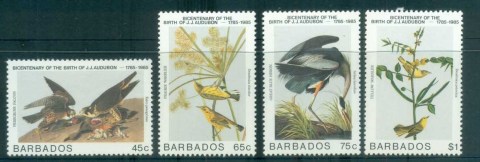 Barbados-1985-Audubon-Birds-MLH-lot80830