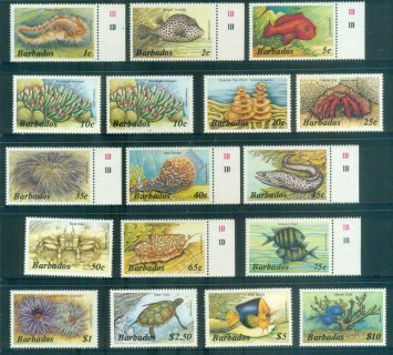 Barbados-1985-Marine-Life-MUH-lot81052