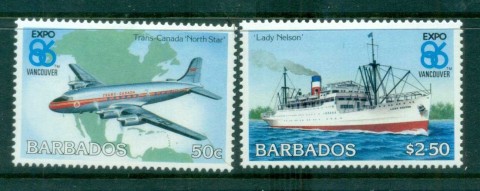 Barbados-1986-Vancouver-EXPO-MLH-lot80833