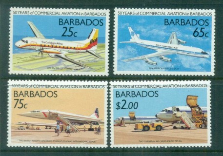 Barbados-1989-Commercial-Aviation-Anniv-jpg-MLH-lot80846