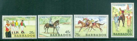 Barbados-1990-Horse-Racing-MUH-lot81042