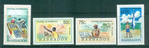 Barbados-1991-Fishing-MUH-lot81046