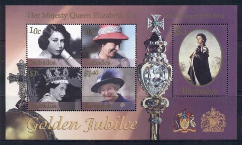 Barbados-2002-QEII-Golden-Jubilee-MS-MUH