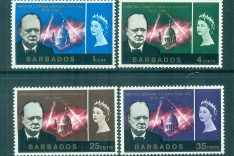 Barbados-1966-Winston-Churchill-MLH-lot80778