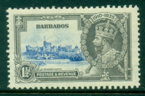 Barbados-1935-KGV-Silver-Jubilee-1-5d-MLH