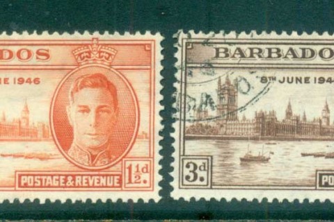Barbados-1946-Victory-FU-lot79270
