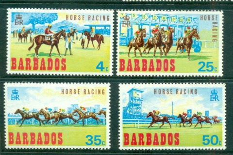 Barbados-1969-Horse-racing-MLH-lot55068