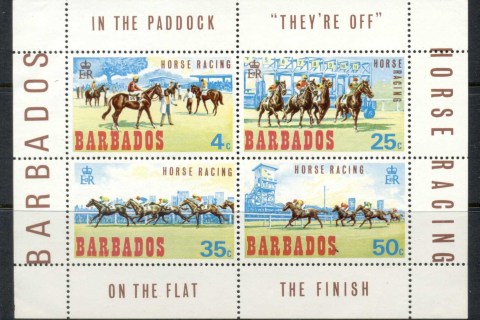 Barbados-1969-Horse-racing-MS-MLH