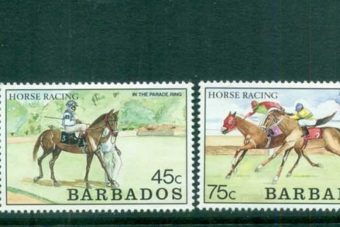 Barbados-1990-Horse-Racing-MUH-lot81042