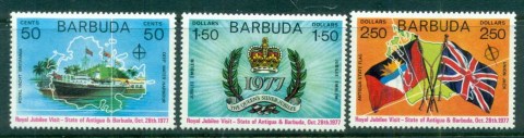 Barbuda-1977-QEII-Royal-Jubilee-Visit-MUH