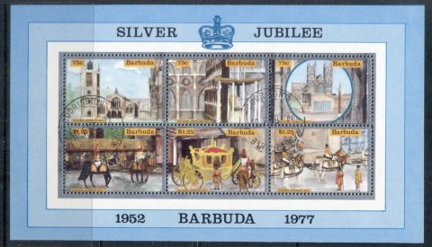 Barbuda-1977-QEII-Silver-Jubilee-MS-FU