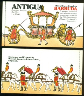 Barbuda-1978-QEII-Coronation-25th-Anniversary-PS-booklet-MUH