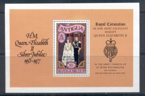 Barbuda-1977-QEII-Silver-Jubilee-MS-MUH