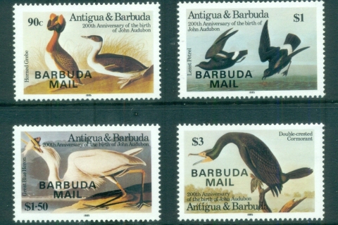 Barbuda-1985-Audubon-Birds-MUH