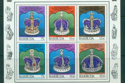 Barbuda-1978-QEII-Coronation-25th-Anniversary