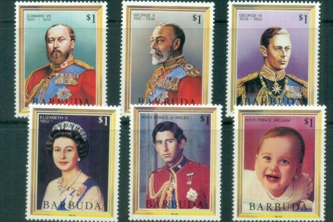 Barbuda-1984-Members-of-the-Royal-Family-MUH