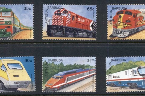 Barbuda-1995-Trains-MUH