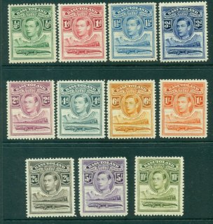 Basutoland-1938-KGVI-Defins-10-gum-inclusionsMH-Lot25180