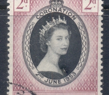Basutoland-1953-QEII-Coronation-FU