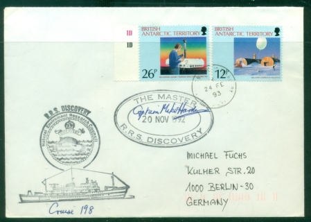 BAT-1991-Measuring-Ozone-26-12p-RRS-Discovery-Cruise-198-to-Germany-cover