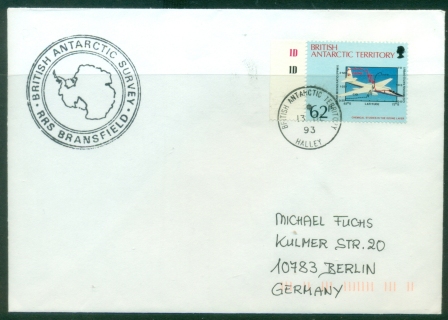 BAT-1991-Measuring-Ozone-62p-Airplane-Chemical-Studies-Halley-RRS-Bransfield-to-Germany-cover