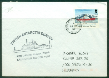 BAT-1992-Research-31p-Haylley-RRS-James-Clark-Ross-to-Germany-cover