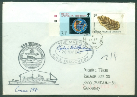 BAT-1993-Measuring-Ozone-31p-Fossil-6p-RRS-Discovery-Cruise-198-to-Germany-cover BAT-1993-Measuring-Ozone-31p-Fossil-6p-RRS-Discovery-Cruise-198-to-Germany-cover